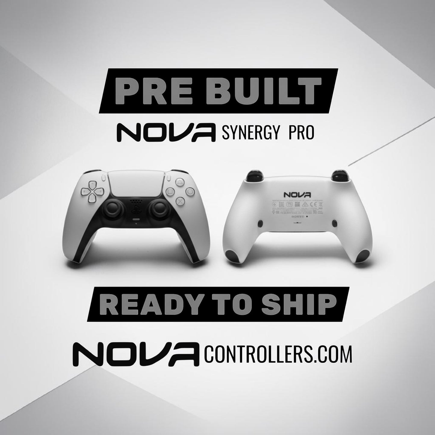 PRE BUILT / READY TO SHIP: NOVA SYNERGY PRO CONTROLLER - WITH MOUSE CLICK BACK BUTTONS