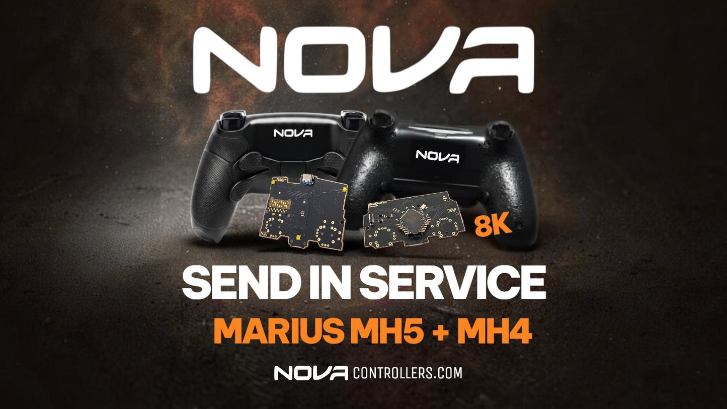 MH4 MARIUS BOARD INSTALLATION SERVICE - PS4 V2 CONTROLLER (PC ONLY - READ DESCRIPTION)