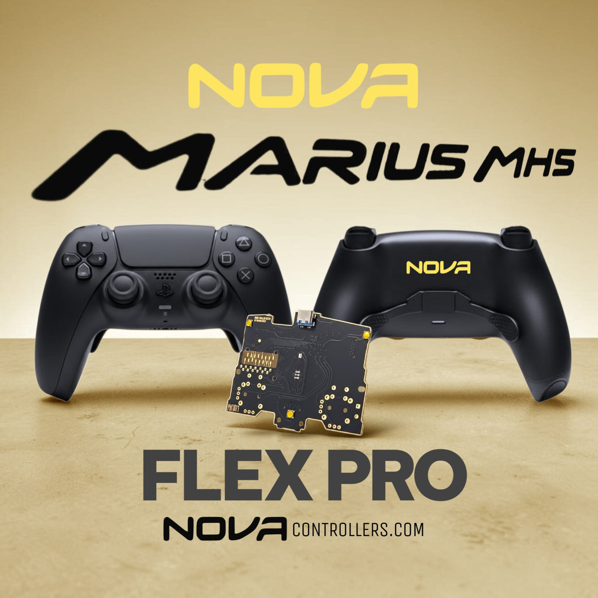 MARIUS MH5 NOVA FLEX PRO CUSTOM CONTROLLER BUILDER (BACK PADDLES) 8K PC ONLY