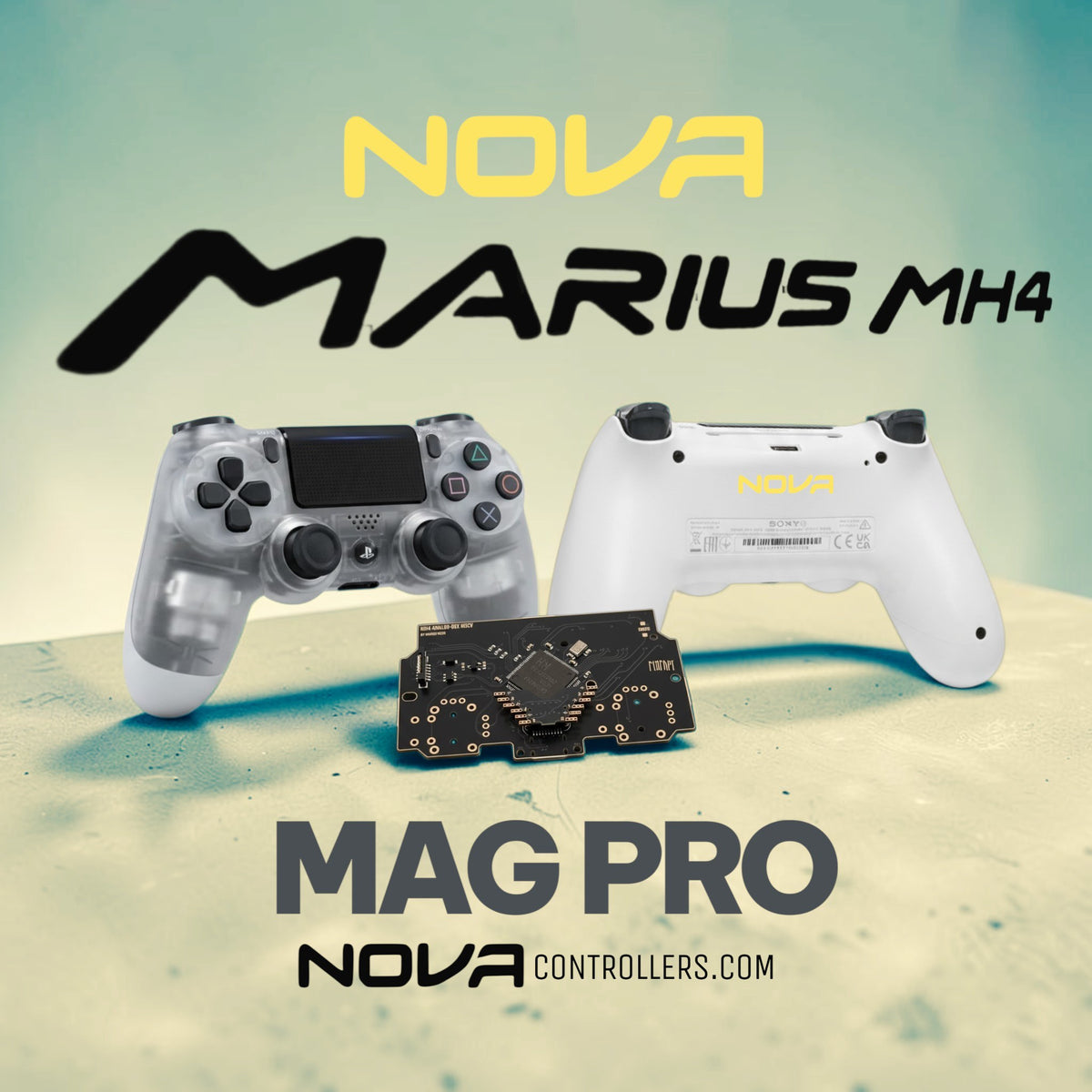 MARIUS MH4 NOVA MAG PRO CUSTOM CONTROLLER (HALL EFFECT) 8K PC ONLY