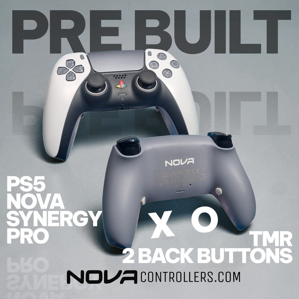 PRE BUILT / READY TO SHIP: NOVA SYNERGY PRO CONTROLLER - WITH TMR AND PULSE BACK BUTTONS