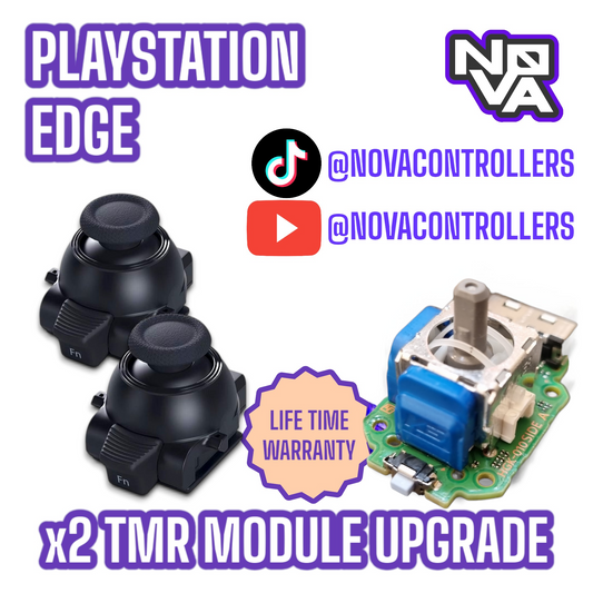 SEND IN: PS Edge Module Stick Drift Fix - TMR - Two Sticks - K Silver Pro Plus Upgrade (SEND YOUR MODULES ONLY)