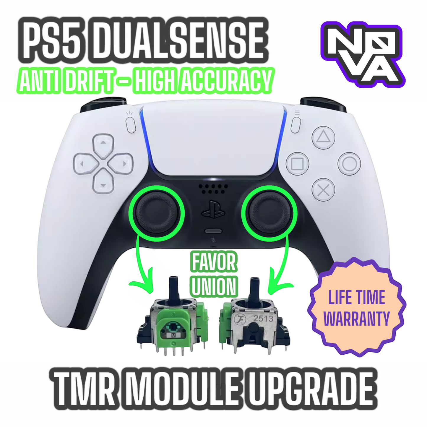 SEND IN: PS5 Standard Controller Stick Drift Fix - TMR - Favor Union