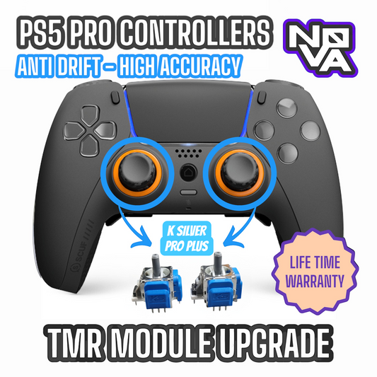 SEND IN: PS5 Custom / Pro Controller Stick Drift Fix - TMR - K Silver Pro Plus