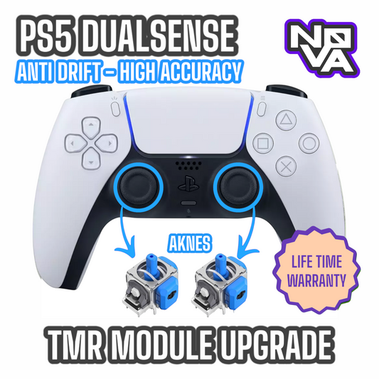 PS5 Standard Controller Stick Drift Fix - TMR - AKNES HALLPI