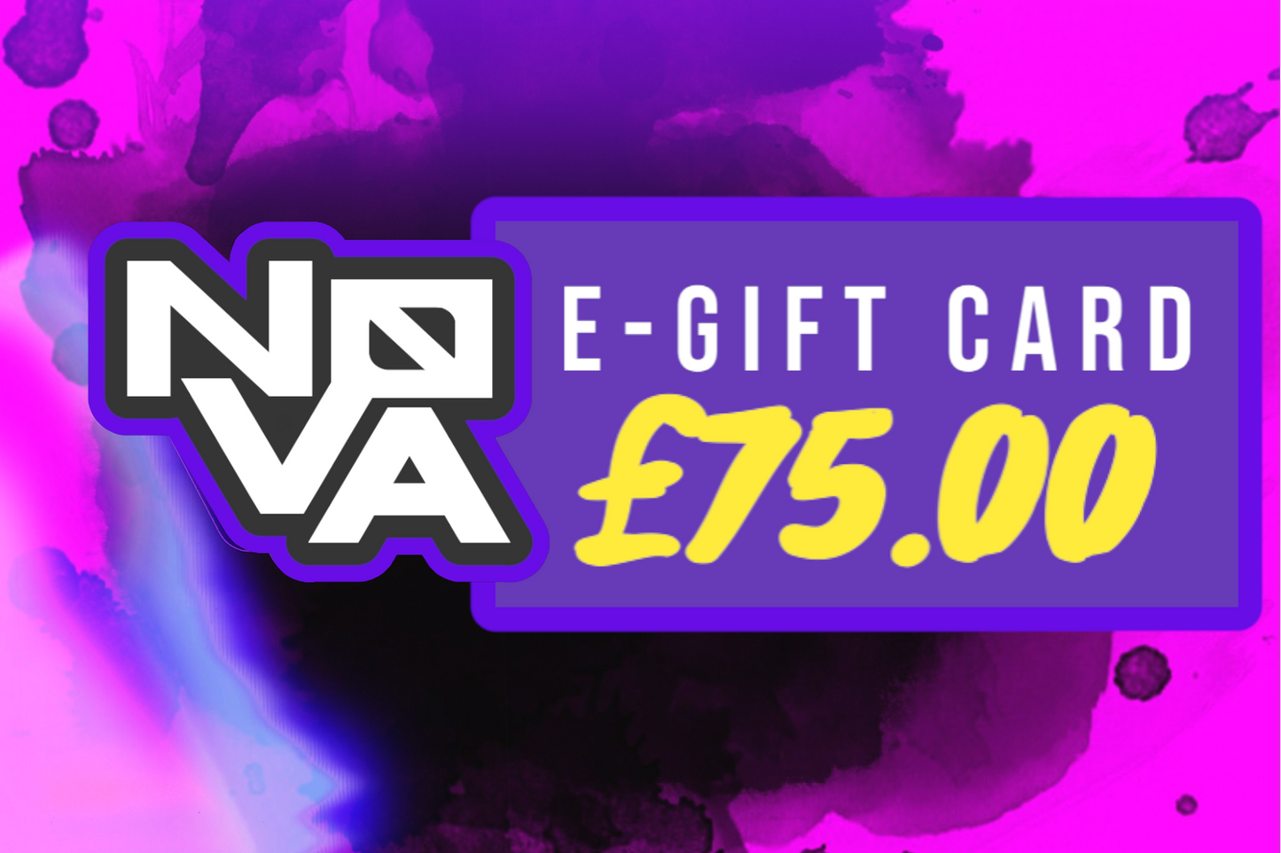 NOVA CONTROLLERS E-GIFT CARD