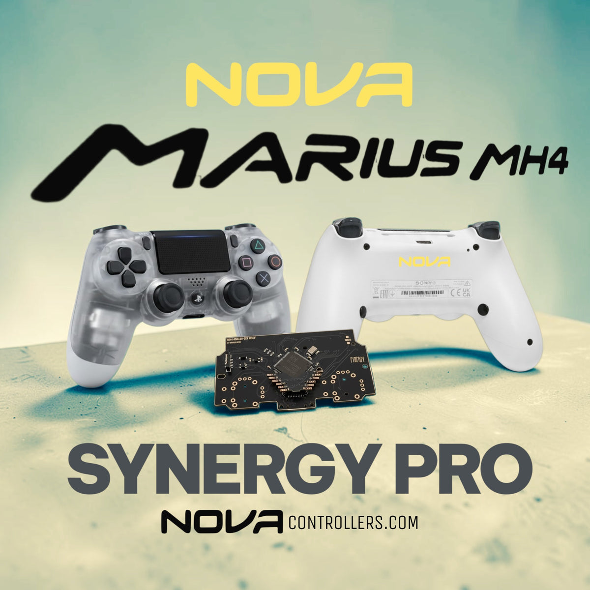 MARIUS MH4 NOVA SYNERGY PRO CUSTOM CONTROLLER (BACK BUTTONS) 8K PC ONLY