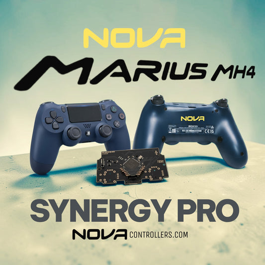 MARIUS MH4 NOVA SYNERGY PRO CUSTOM CONTROLLER (BACK BUTTONS) 8K PC ONLY