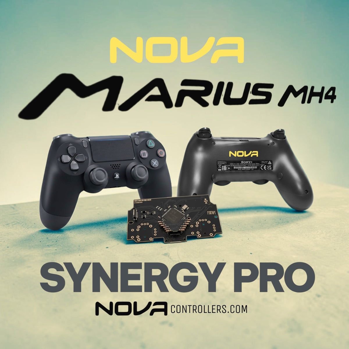 MARIUS MH4 NOVA SYNERGY PRO CUSTOM CONTROLLER (BACK BUTTONS) 8K PC ONLY