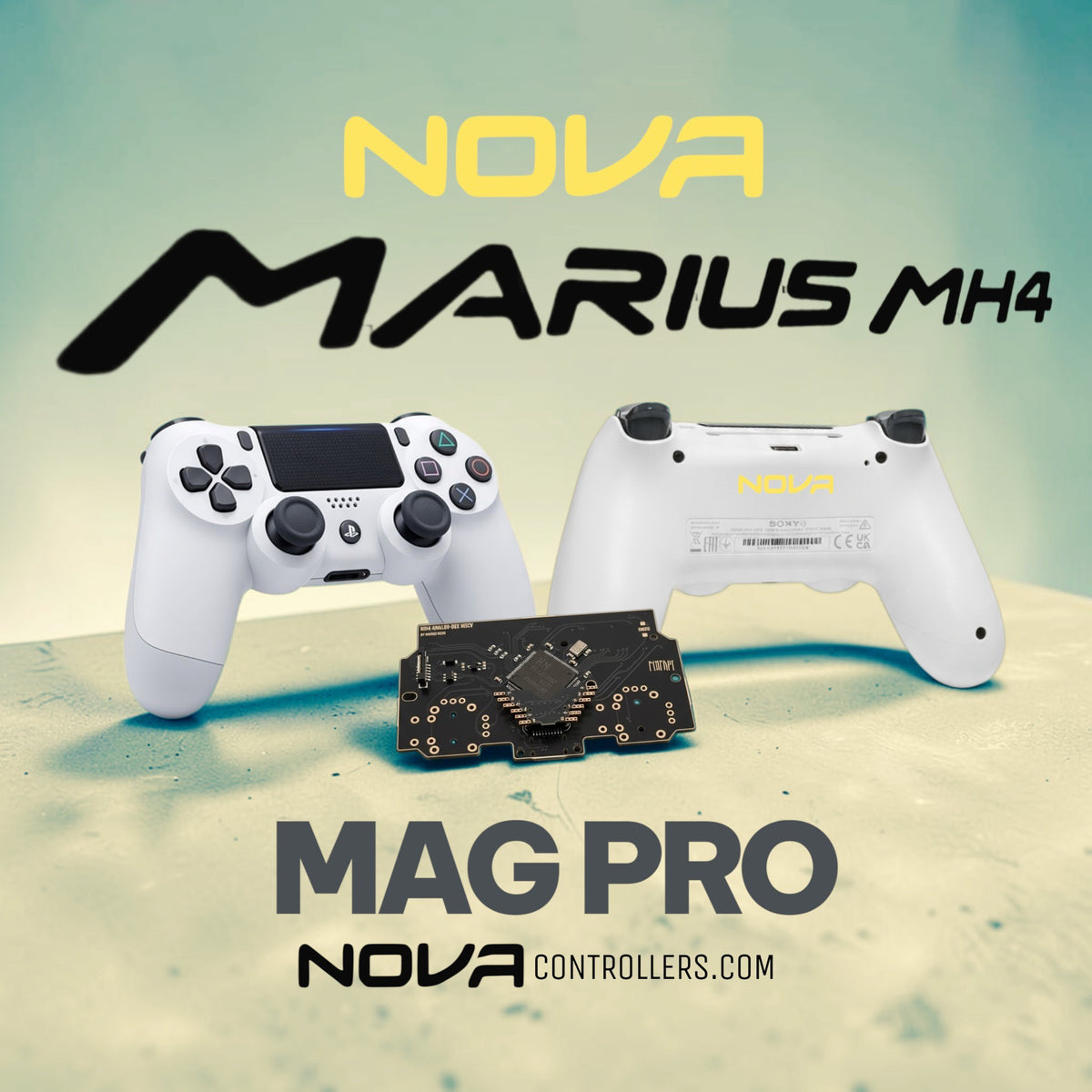 MARIUS MH4 NOVA MAG PRO CUSTOM CONTROLLER (HALL EFFECT) 8K PC ONLY