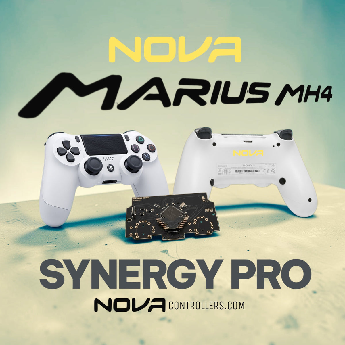 MARIUS MH4 NOVA SYNERGY PRO CUSTOM CONTROLLER (BACK BUTTONS) 8K PC ONLY