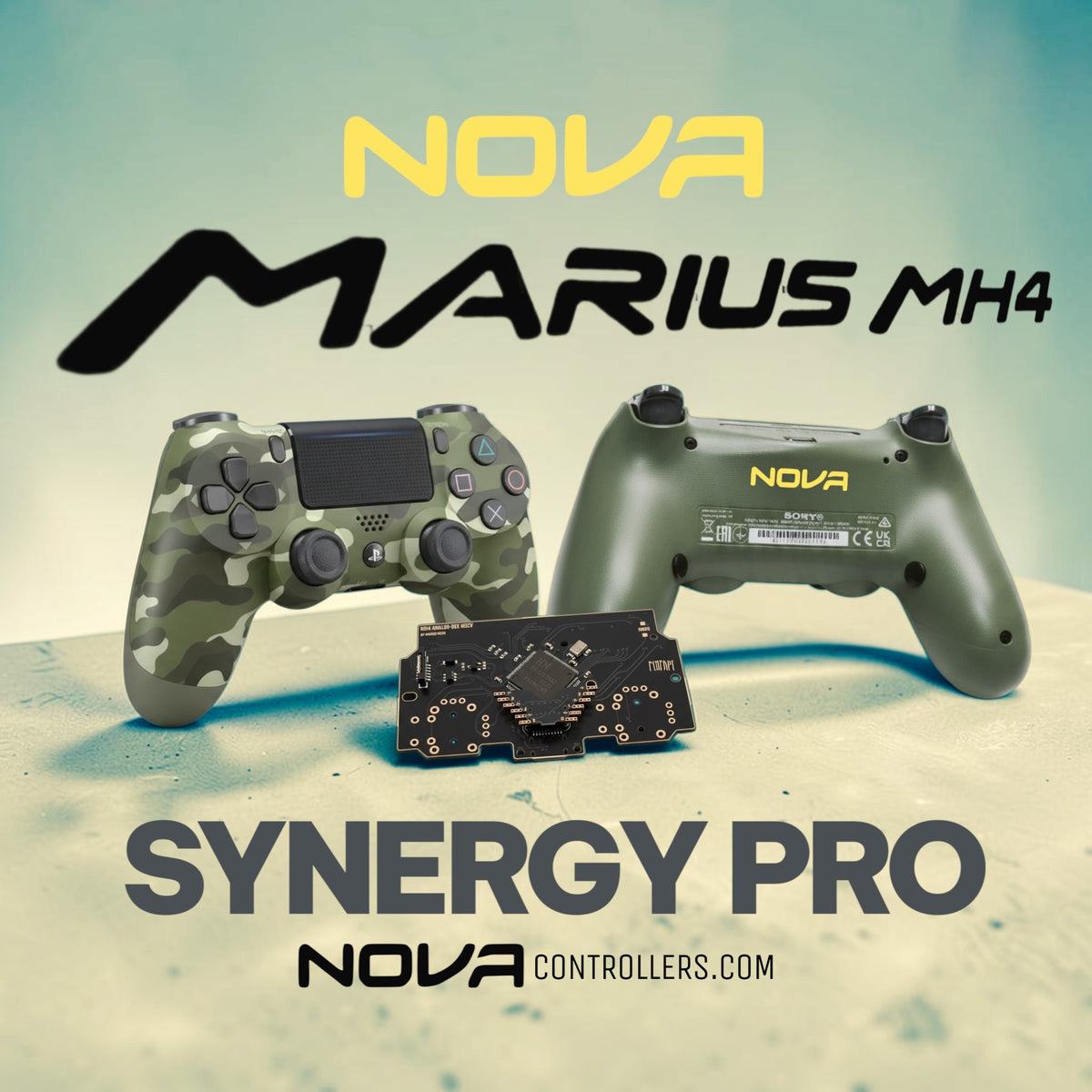 MARIUS MH4 NOVA SYNERGY PRO CUSTOM CONTROLLER (BACK BUTTONS) 8K PC ONLY