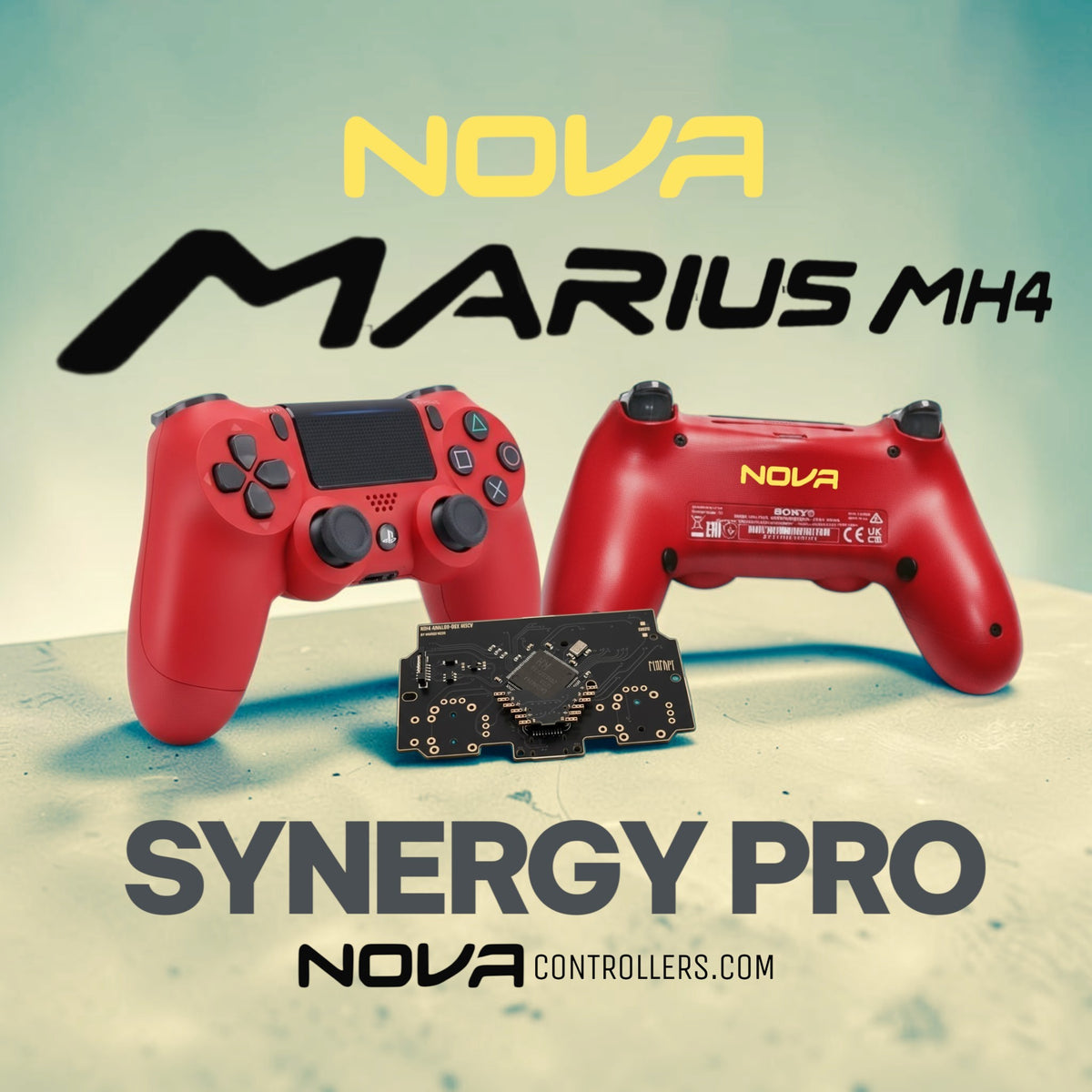 MARIUS MH4 NOVA SYNERGY PRO CUSTOM CONTROLLER (BACK BUTTONS) 8K PC ONLY