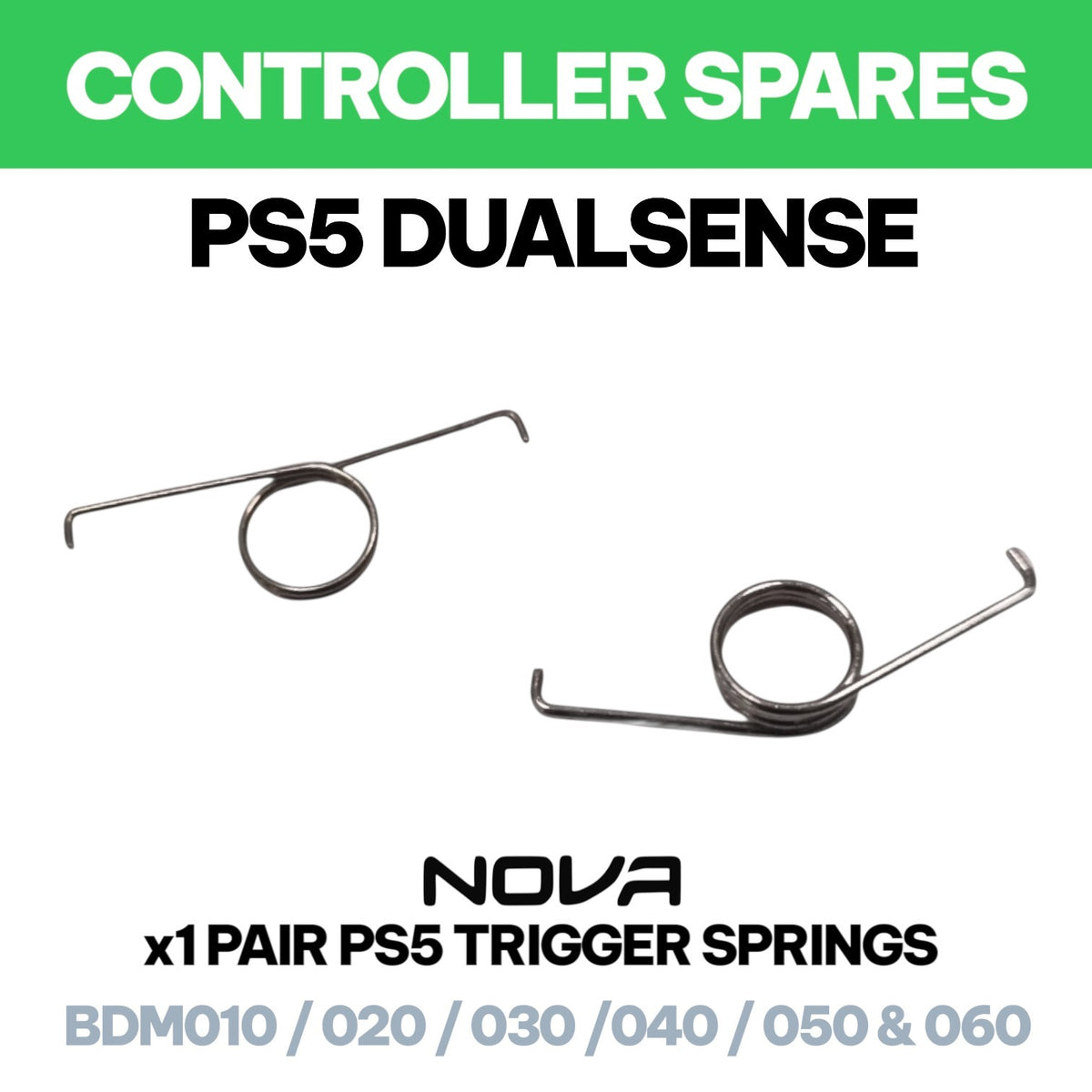 PS5 L2 R2 TRIGGER SPRING (1 PAIR - SELF INSTALL - SPARE PARTS)