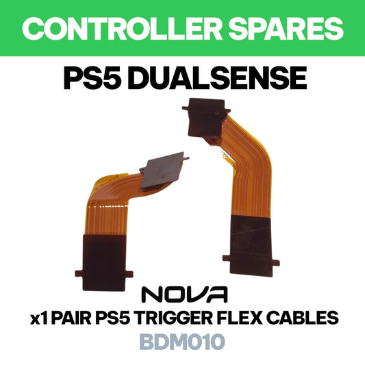 PS5 L2 R2 TRIGGER FLEX CABLES BDM010 (1 PAIR - SELF INSTALL - SPARE PARTS)