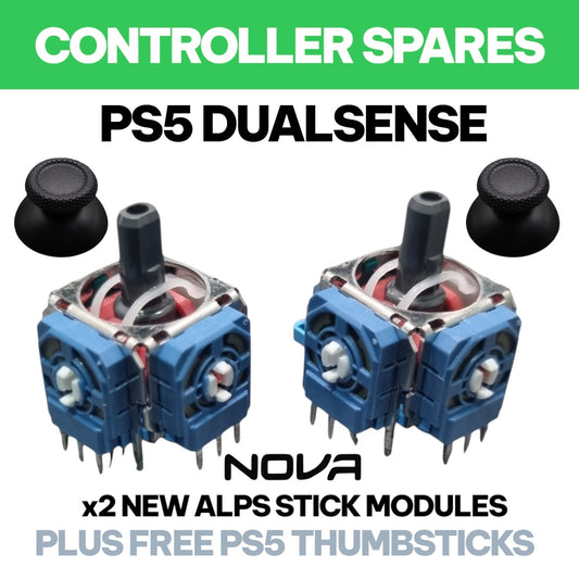 PS5 ALPS ANALOGUE STICK MODULES (SELF INSTALL - SPARE PARTS)
