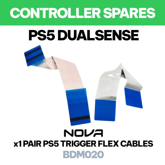 PS5 L2 R2 TRIGGER FLEX CABLES BDM020 (1 PAIR - SELF INSTALL - SPARE PARTS)