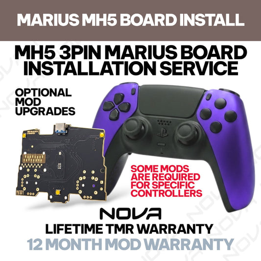 MH5 MARIUS BOARD INSTALLATION SERVICE - PS5 DUALSENSE CONTROLLER (PC ONLY - READ DESCRIPTION)