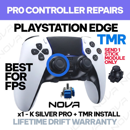 𝗣𝗟𝗔𝗬𝗦𝗧𝗔𝗧𝗜𝗢𝗡 𝗘𝗗𝗚𝗘 CONTROLLER REPAIR - X1 TMR K SILVER PRO PLUS INSTALLED - PRO CONTROLLER REPAIRS