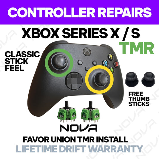 𝗫𝗕𝗢𝗫 𝗦𝗘𝗥𝗜𝗘𝗦 𝗦 / 𝗫 TMR ANTI DRIFT STICK INSTALL (FAVOR UNION) - CONTROLLER REPAIRS