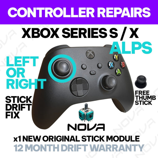 𝗫𝗕𝗢𝗫 𝗦𝗘𝗥𝗜𝗘𝗦 𝗦 / 𝗫 STICK DRIFT FIX (X1 NEW ORIGINAL STICK) - CONTROLLER REPAIRS