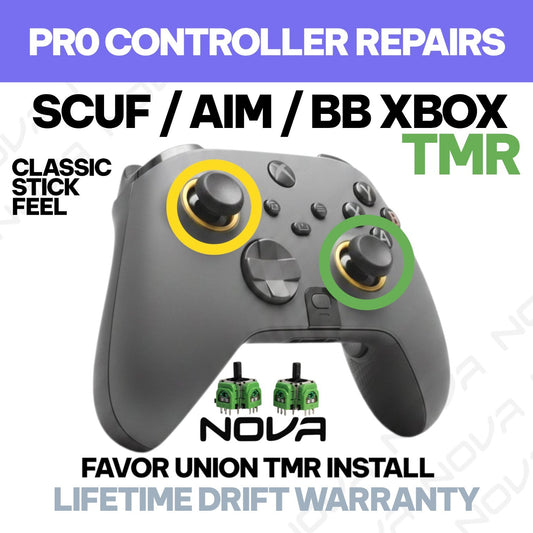𝗫𝗕𝗢𝗫 𝗦𝗖𝗨𝗙 / 𝗔𝗜𝗠 / 𝗕𝗔𝗧𝗧𝗟𝗘 𝗕𝗘𝗔𝗩𝗘𝗥 TMR INSTALL FAVOR UNION - PRO CONTROLLER REPAIRS