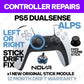 PS5 DUALSENSE STICK DRIFT FIX (X1 NEW ORIGINAL STICK) - CONTROLLER REPAIRS